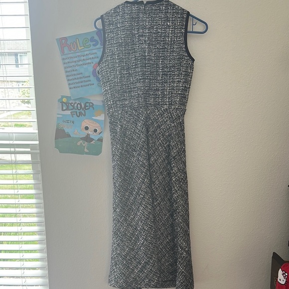 MaxMara navy and White spadino Dress - Picture 9 of 14